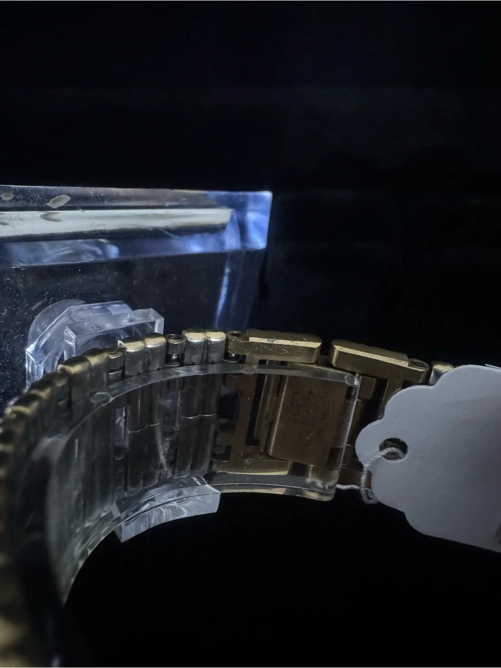 Seiko Gold Tone Rectangular Quartz Watch